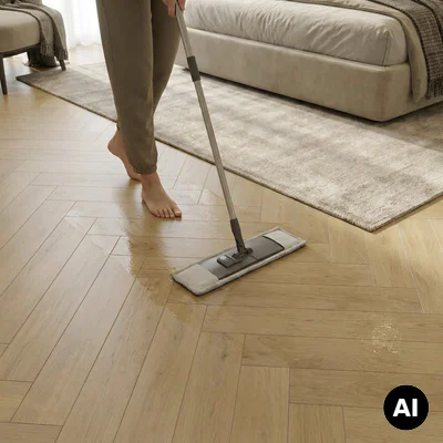 Panele winylowe SPC ze zintegrowanym podkładem Jodełka Vibrance Klasa 34 6 mm, PAN000353