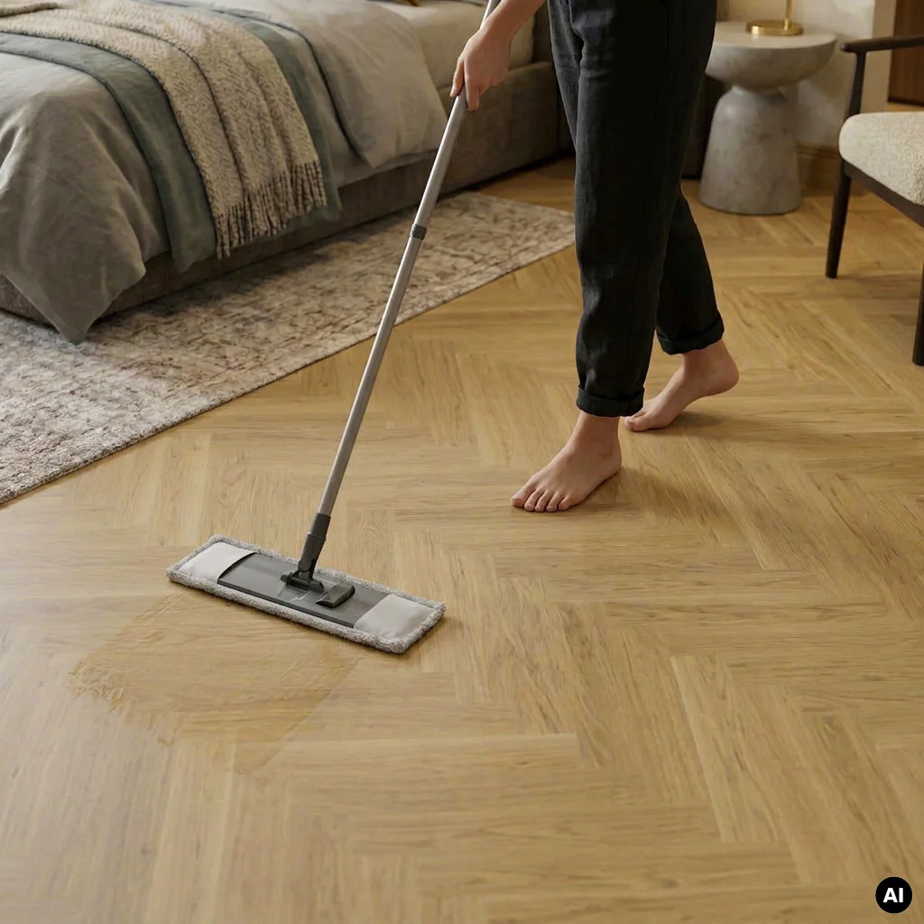 Panele winylowe SPC ze zintegrowanym podkładem Jodełka Classique Klasa 34 6 mm, PAN000369, Panele winylowe, Metamorphose 6.0, Metamorphose