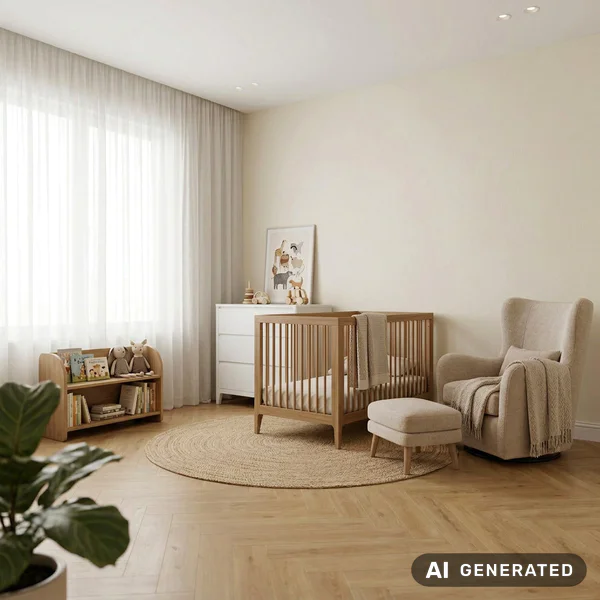 Panele winylowe SPC z podkładem Jodełka Prestige Naturalny