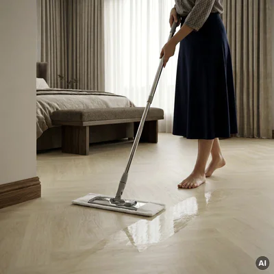 Panele winylowe SPC ze zintegrowanym podkładem Jodełka Grace Klasa 34 7 mm, PAN000383