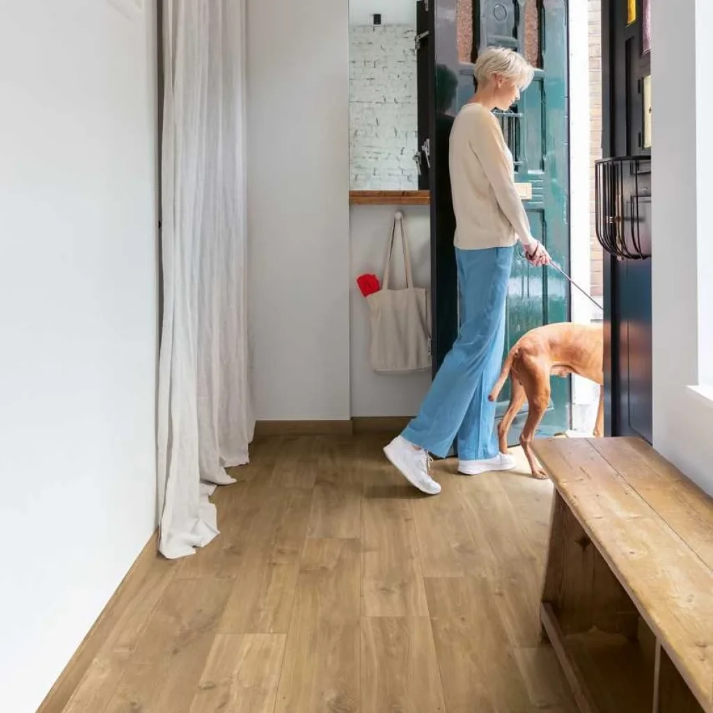 Panele podłogowe Dąb Naturalny Nocny CLP1487 AC4 8 mm, Panele podłogowe, Select, Quick-Step Unilin