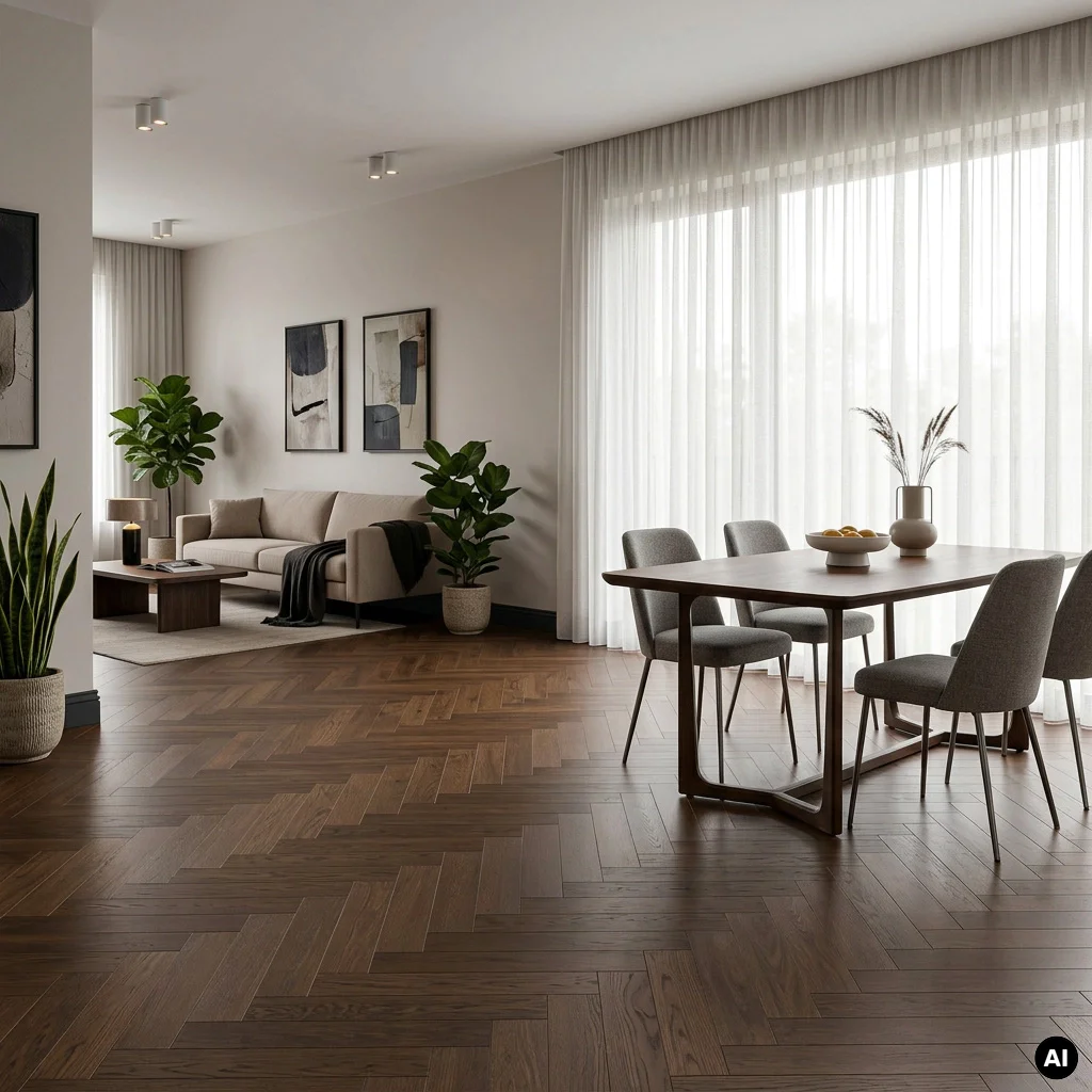 Podłoga drewniana Jodełka Dąb Havanna Lively 10.3 mm TAK, 78988, Podłoga drewniana, Jodła Weitzer Blok 750 Plus, Weitzer Parkett
