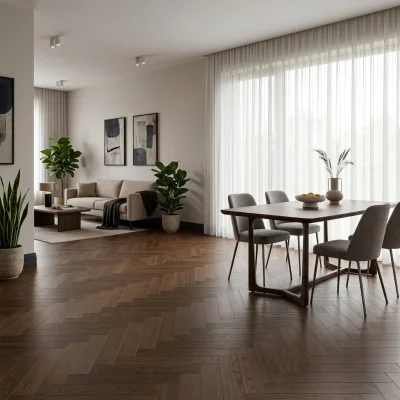 Podłoga drewniana Jodełka Dąb Havanna Lively 78988 10.3 mm TAK