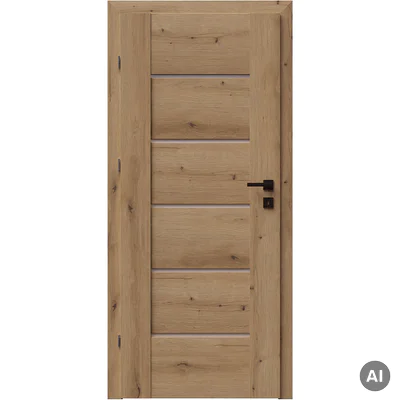 Drzwi Auri 0 przylgowe lewe 80 cm, 5901316119965