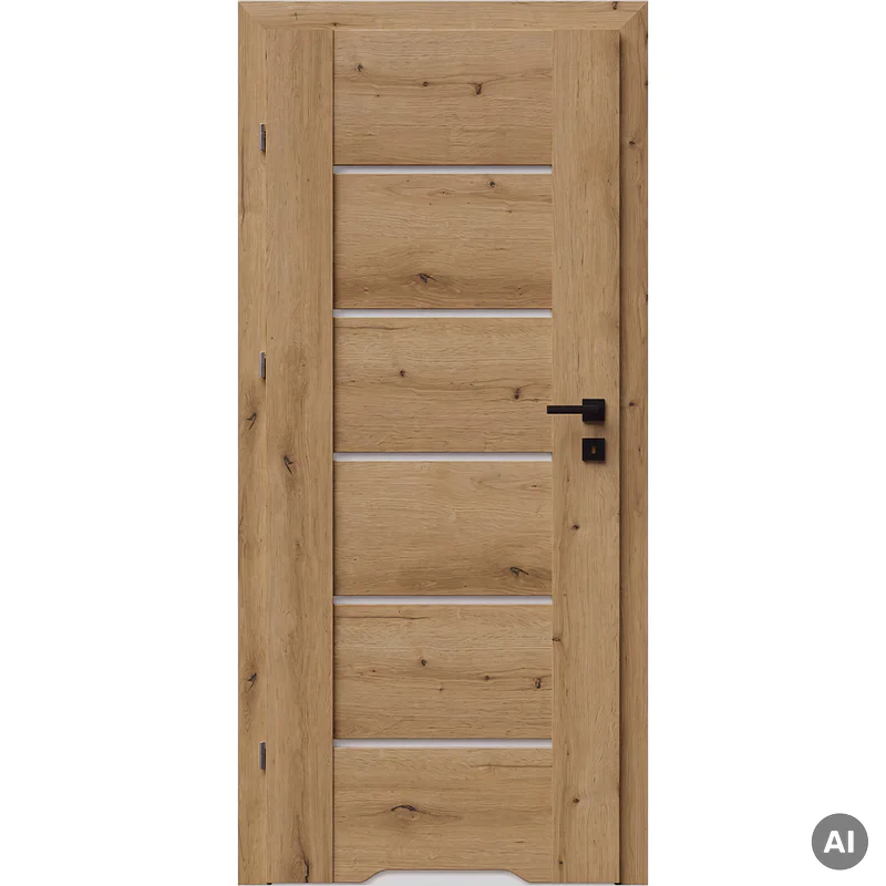 Drzwi Auri 0 przylgowe lewe 70 cm WC z podcięciem wentylacy