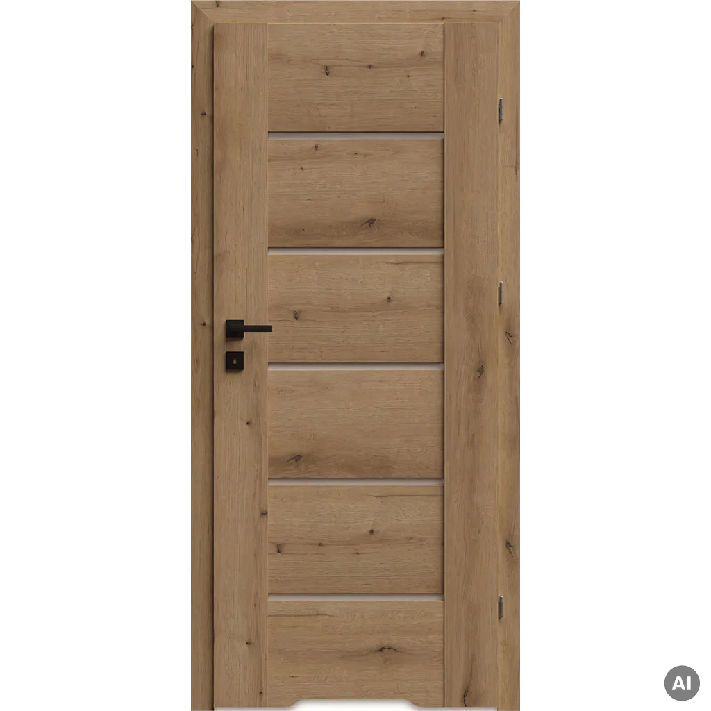 Drzwi Auri 0 przylgowe prawe 80 cm WC z podcięciem wentylacyjnym, 5901316119996, Drzwi wewnętrzne, Auri, DRE
