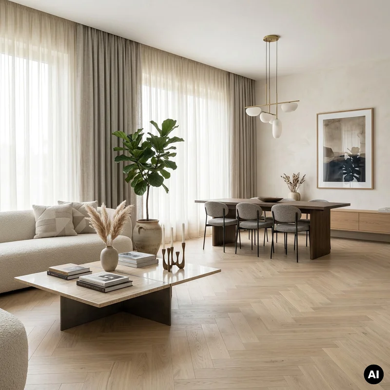 Podłoga drewniana Jodełka Jesion Kaszmir Lively 9.3 mm TAK