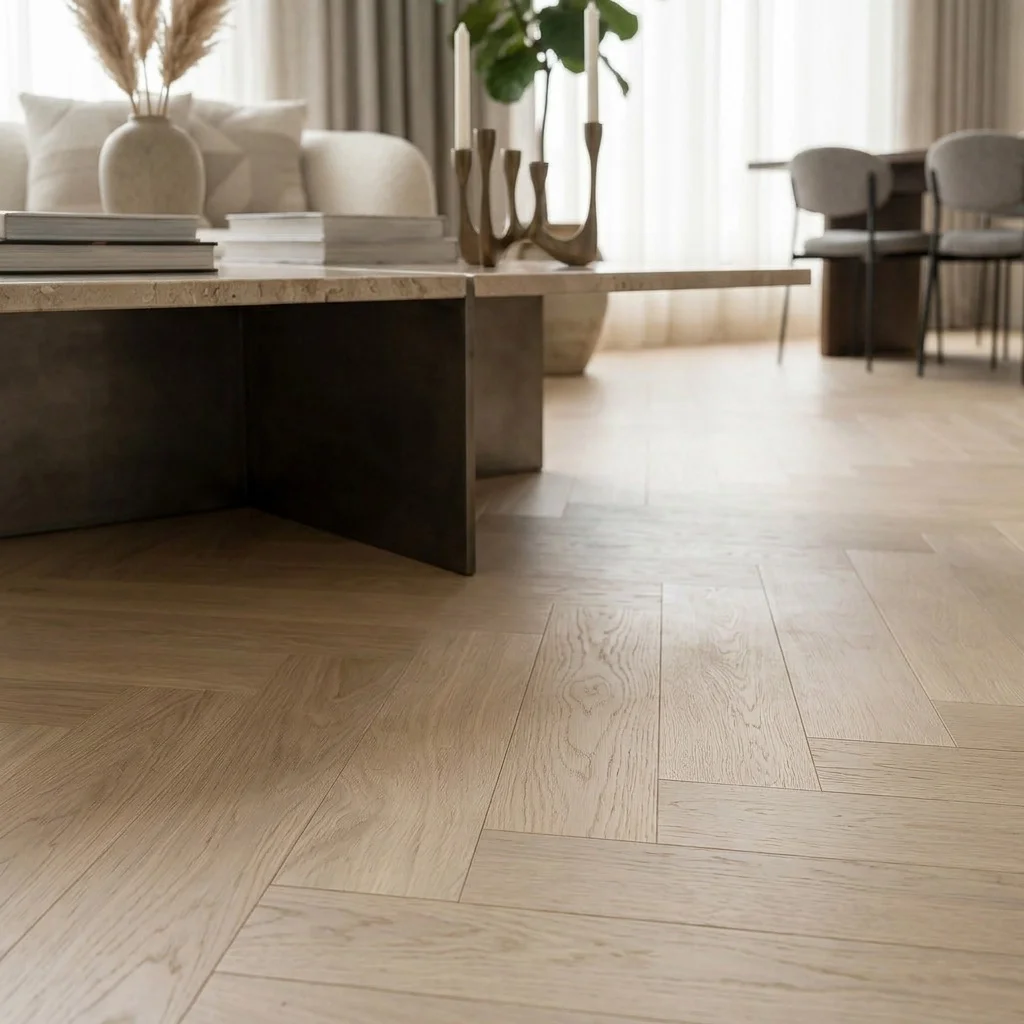 Podłoga drewniana Jodełka Jesion Kaschmir Lively Jodła Kaszmir 78459 9.3 mm TAK, Podłoga drewniana, Jodła Weitzer Blok 750, Weitzer Parkett