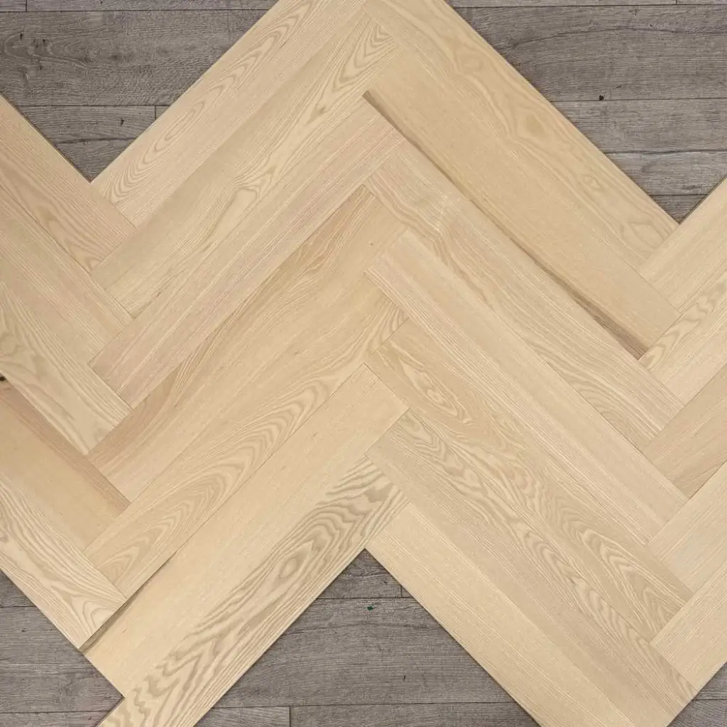 Podłoga drewniana Jodełka Jesion Kaschmir Lively Jodła Kaszmir 78459 9.3 mm, Podłoga drewniana, Jodła Weitzer Blok 750, Weitzer Parkett