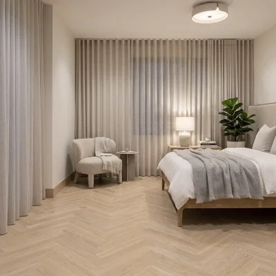 Panele podłogowe Jodełka Tramonto 777395 AC4 8 mm, 400108599