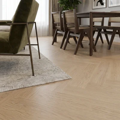 Panele podłogowe Jodełka Tramonto 777395 AC4 8 mm, 400108599