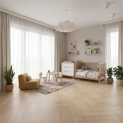 Panele podłogowe Jodełka Tramonto 777395 AC4 8 mm, 400108599