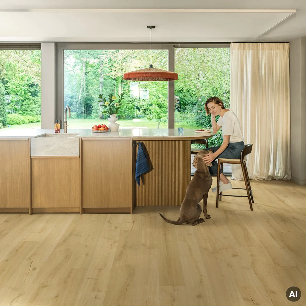 Panele podłogowe Dąb Migdałowy IM8255 8 mm AC4, Panele podłogowe, Impressive, Quick-Step