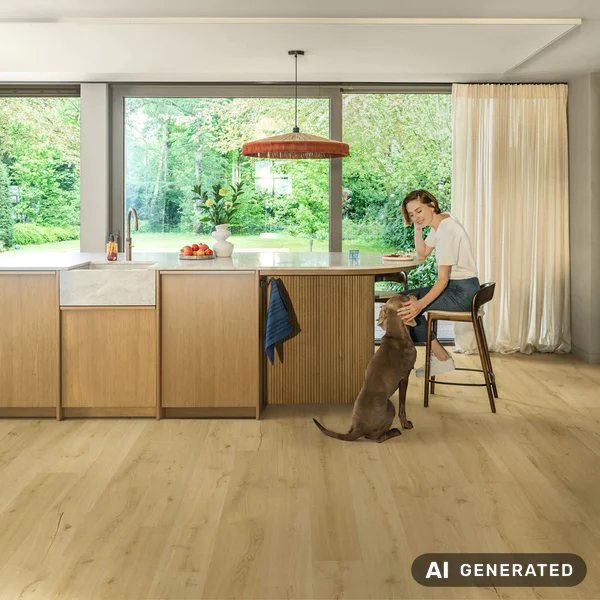 Panele podłogowe Dąb Migdałowy IMU8255 Naturalny 12 mm AC