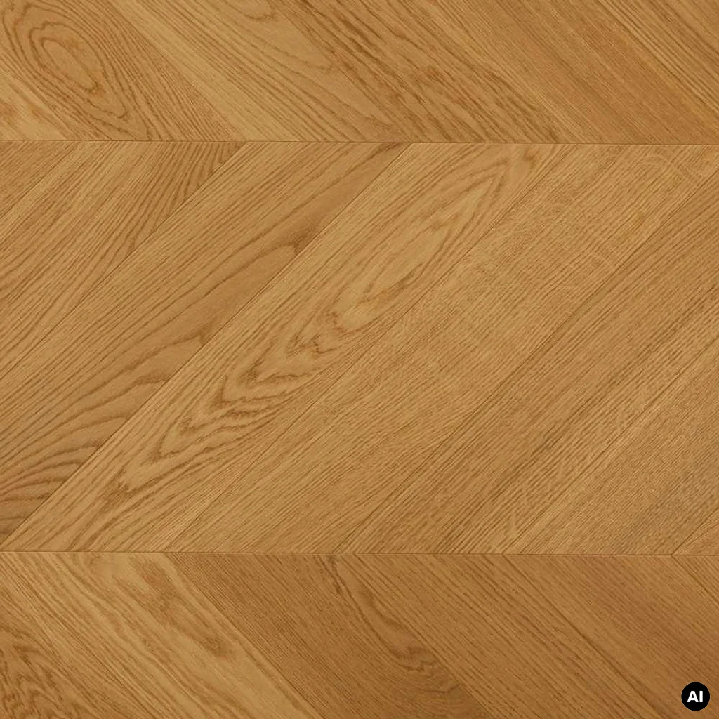 Podłoga drewniana Jodełka Dąb Naturalny 45° Calm 10.3 mm TAK, 79729, Podłoga drewniana, Jodła Weitzer Blok 750 Plus, Weitzer Parkett