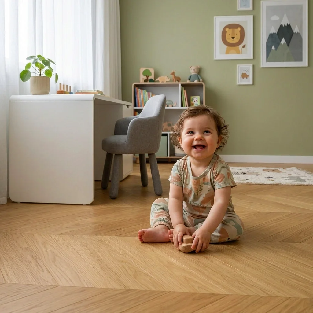 Podłoga drewniana Jodełka Dąb Naturalny 45° Calm 79729 10.3 mm TAK, Podłoga drewniana, Jodła Weitzer Blok 750 Plus, Weitzer Parkett