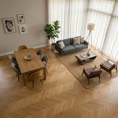 Podłoga drewniana Jodełka Dąb Mandel Lively Colour 79645 10.3 mm TAK