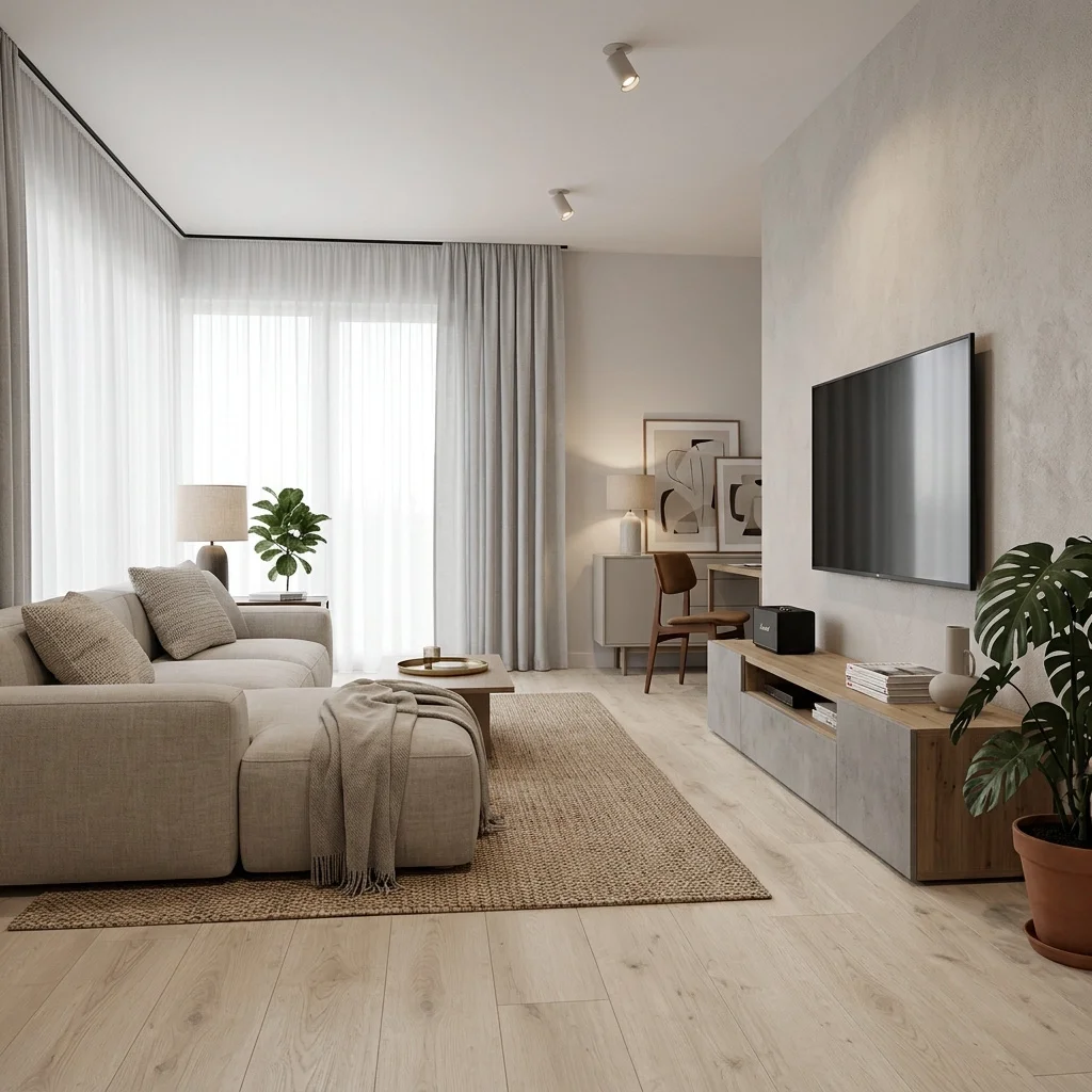 Panele winylowe Sabbia Oak 22222  Klasa 33 6 mm, 400108705, Panele winylowe, Essenza, Balterio