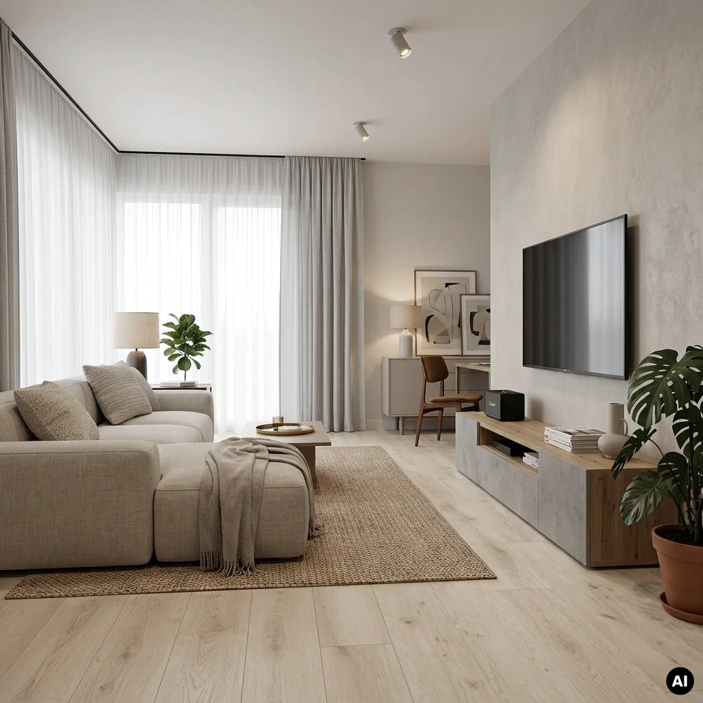 Panele winylowe Sabbia Oak 22222  Klasa 33 6 mm, 400108705, Panele winylowe, Essenza, Balterio
