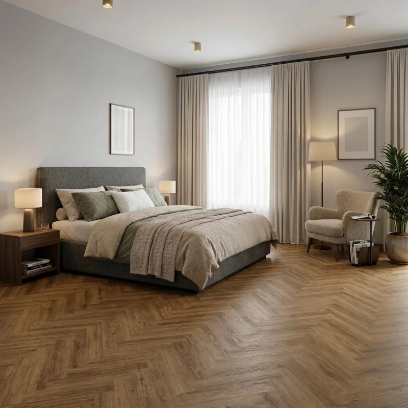 Panele winylowe Jodełka Terra Oak 83853 Klasa 33 6 mm, 4001