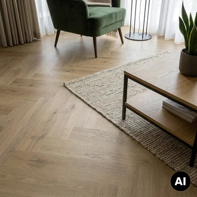 Panele winylowe Jodełka Fumo Oak 53452 Klasa 33 6 mm, 400108714