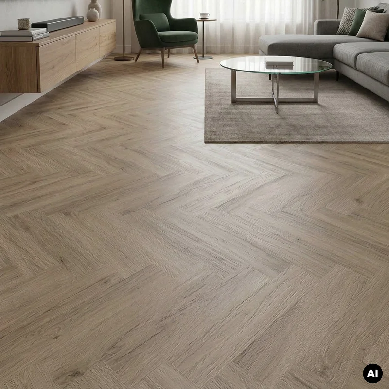 Panele winylowe Jodełka Selce Oak 53256 Klasa 33 6 mm, 4001