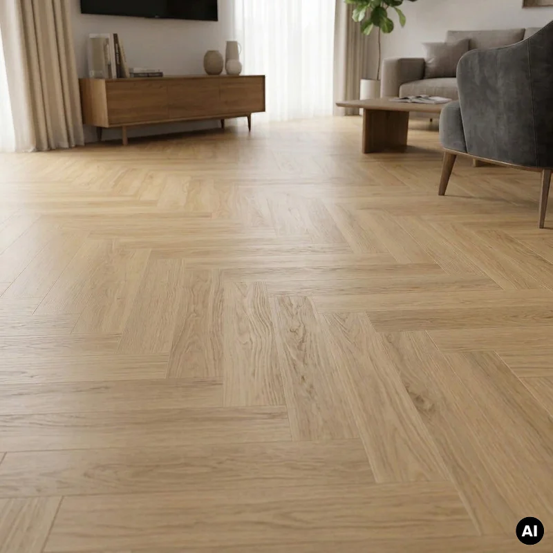 Panele winylowe Jodełka Bruma Oak 84855 Klasa 33 6 mm, 4001