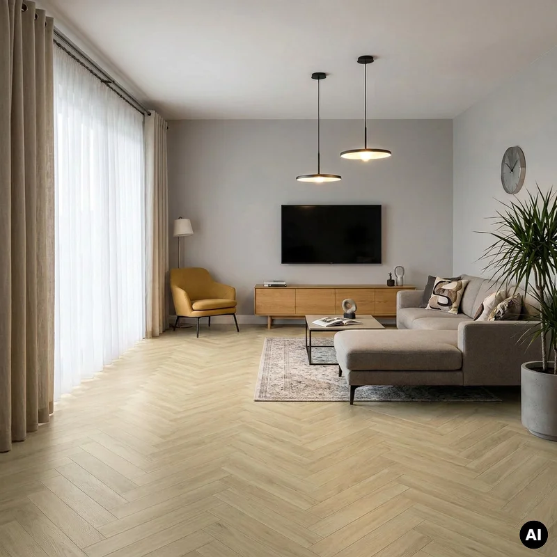 Panele winylowe Jodełka Avena Oak 85266 Klasa 33 6 mm, 4001