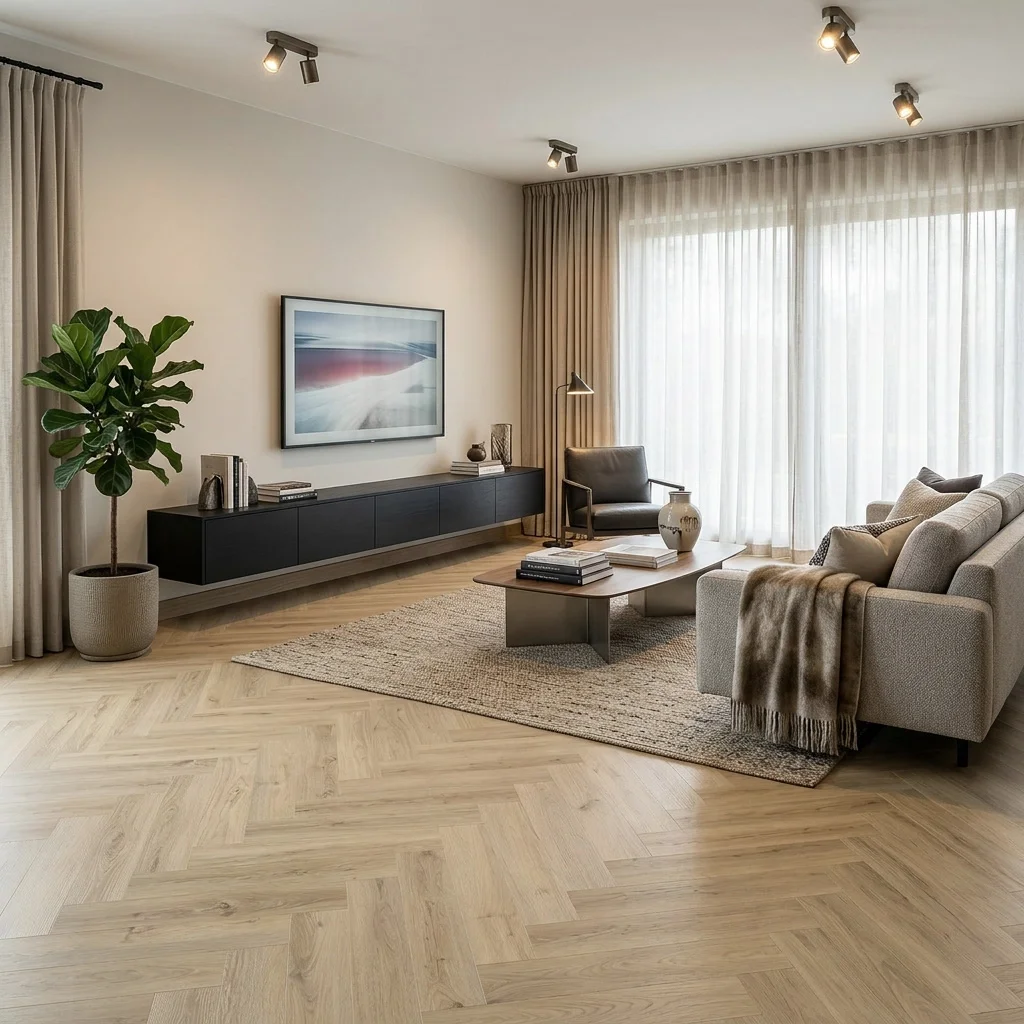 Panele winylowe Jodełka Lava Oak 83273 Klasa 33 6 mm, 400108721, Panele winylowe, Essenza, Balterio