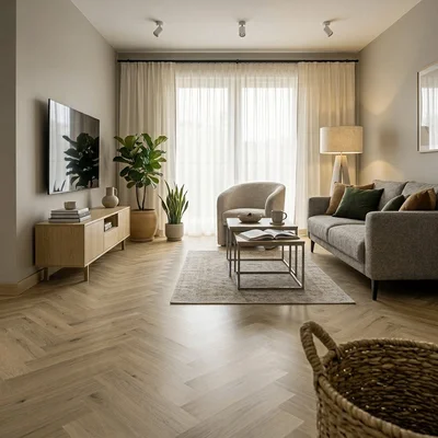 Panele winylowe Jodełka Cerene Oak 22299 Klasa 33 6 mm, 400108716