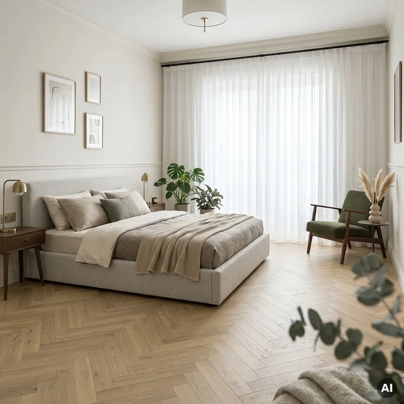 Panele winylowe Jodełka Bosco Oak 22452 Klasa 33 6 mm, 4001