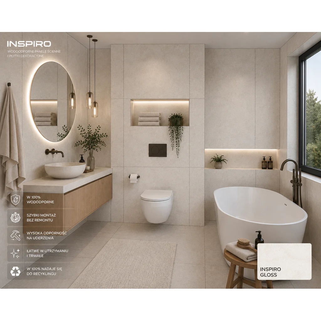 Panele ścienne Inspiro Aura 75 x 45 cm, 5411090044419, Panele ścienne, Inspiro, Gerflor