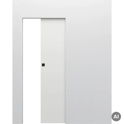 Drzwi PORTA HIDE 1.1 do systemu przesuwnego 80 WC, SPA1110S08LBP0C500H000