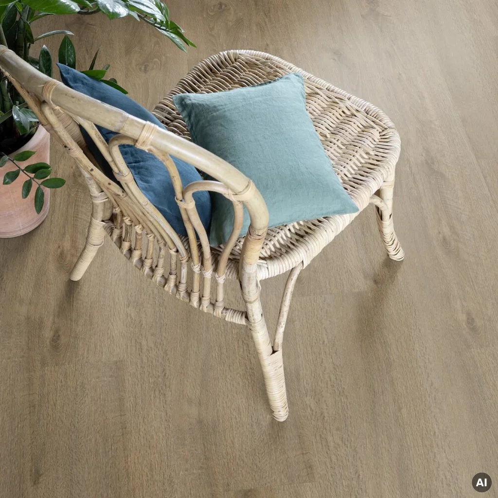 Panele winylowe Lumber Fauve 3.4 mm, 36681096, Panele winylowe, SENSO LOCK 20, Gerflor