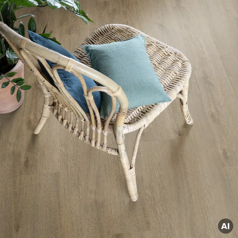 Panele winylowe Lumber Fauve 3.4 mm, 36681096 - 5