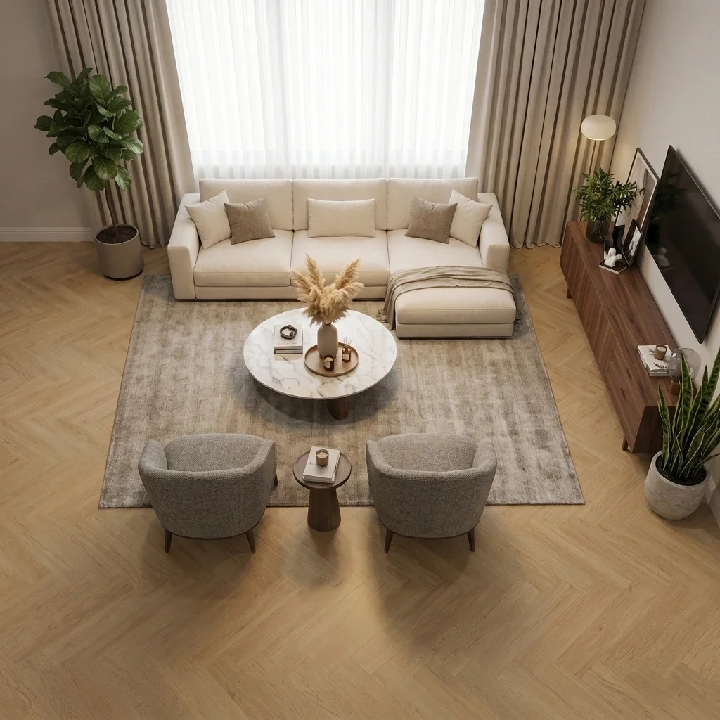 Panele podłogowe Jodełka Respiro 777397 AC4 8 mm, 400109215, Panele podłogowe, Emozioni Herringbone, Balterio