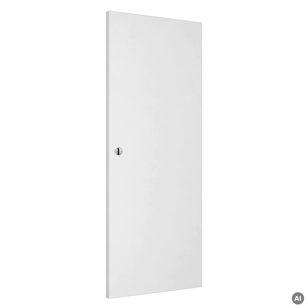 Drzwi przesuwne Porta DECOR P 80 cm bezprzylgowe, SPAP0P0S08DBI0AS0AH000, Drzwi wewnętrzne, PORTA DECOR, PORTA