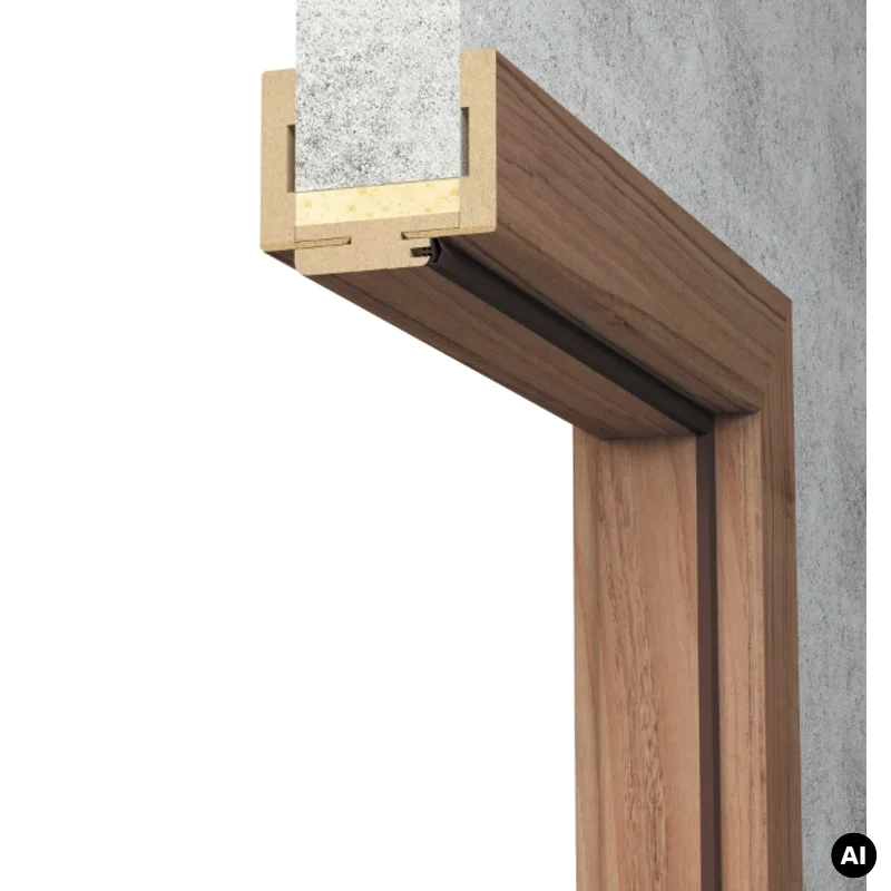 Ościeżnica regulowana Finish z kątownikiem T80 100-125 Le