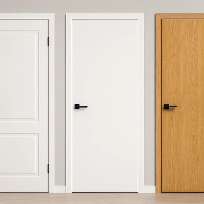 Drzwi wewnętrzne przylgowe 70,80,90 Lewe Prawe