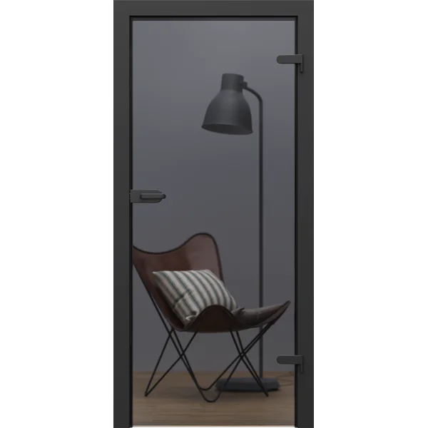Drzwi Porta GLASS szyba grafitowa