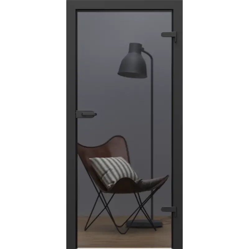 Drzwi Porta GLASS szyba grafitowa