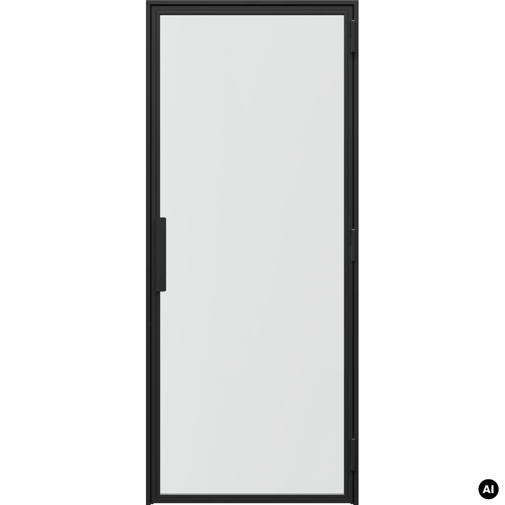 Drzwi Model 0, Drzwi wewnętrzne, PORTA LOFT STALOWE, PORTA