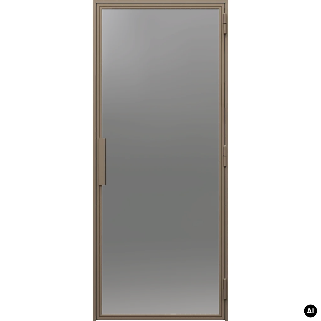 Drzwi Model 0, Drzwi wewnętrzne, PORTA LOFT STALOWE, PORTA
