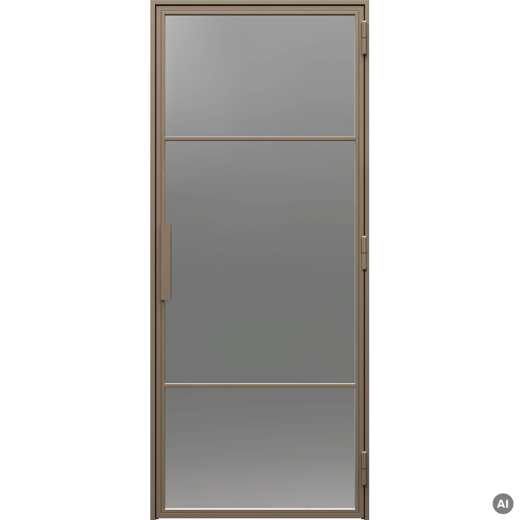 Drzwi Model 6, Drzwi wewnętrzne, PORTA LOFT STALOWE, PORTA