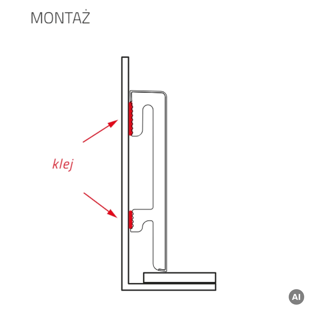 Listwa przypodłogowa Bravo 80 mm Dąb Montana, BR8163, Listwa przypodłogowa, Bravo Kolory Drewna, Salag