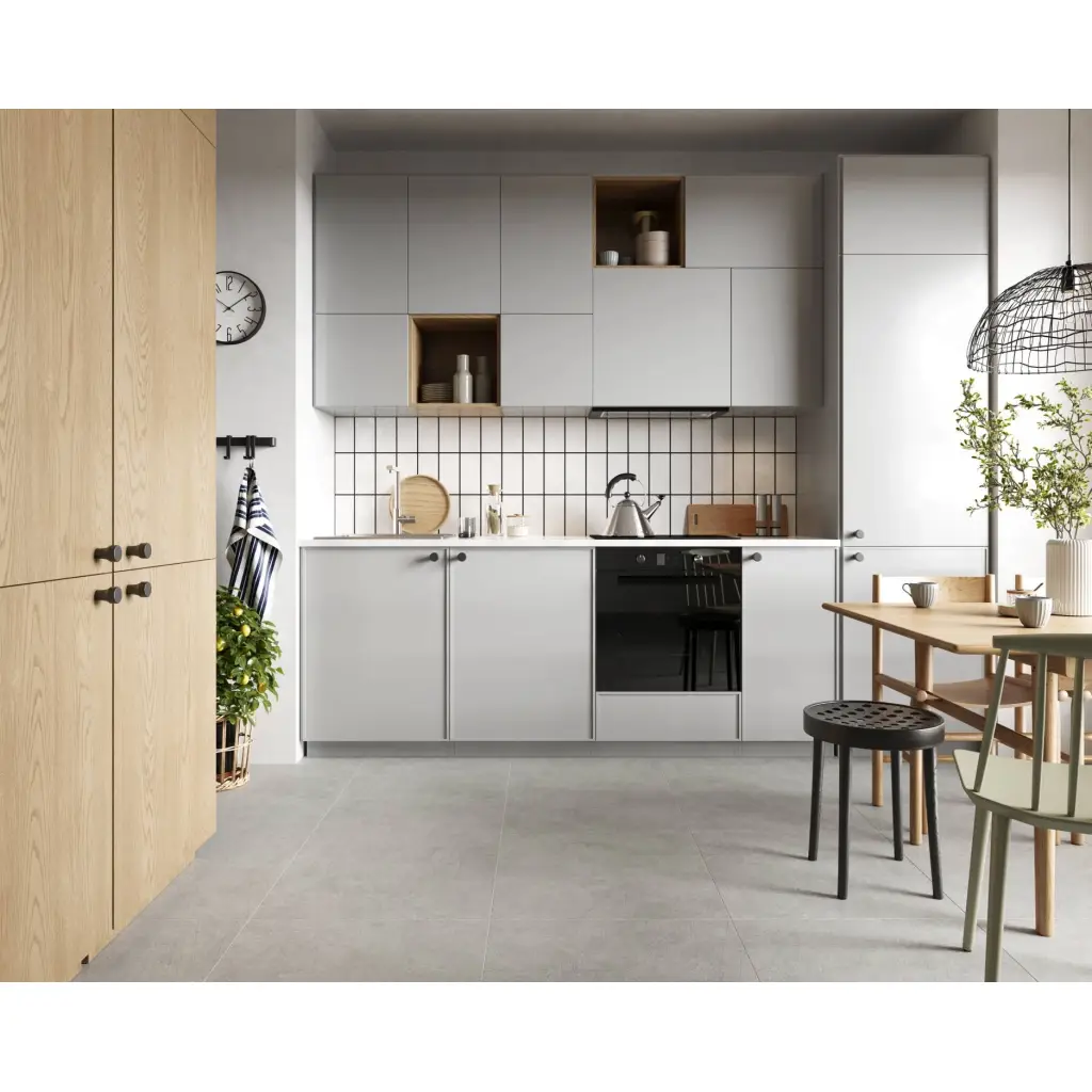 Panele winylowe SPC Conrete Light 60x60 Matowy 6074890 Klasa 33 6 mm, Panele winylowe, Vilo SPC Floor, Vilo