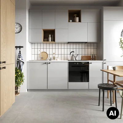 Panele winylowe SPC Conrete Light 60x60 Matowy 6074890 Klasa 33 6 mm
