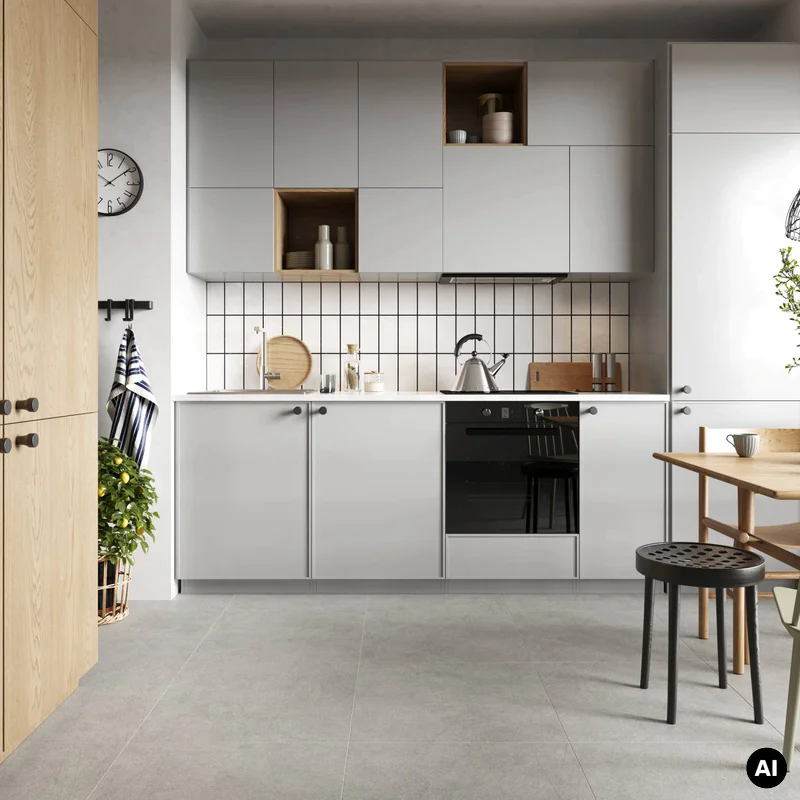 Panele winylowe SPC Conrete Light 60x60 Matowy 6074890 Klasa