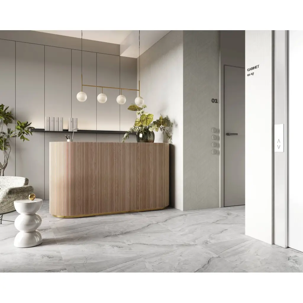 Panele winylowe SPC Ash Grey 60x60 Matowy 6074902 Klasa 33 6 mm, Panele winylowe, Vilo SPC Floor, Vilo