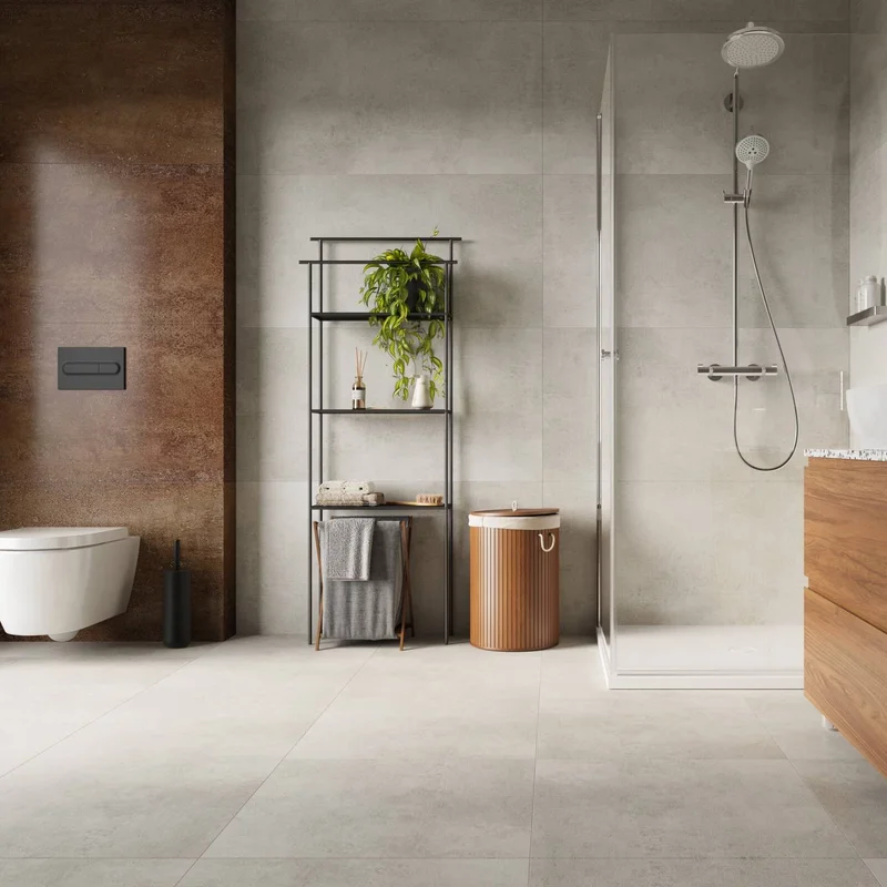 Panele winylowe SPC Concrete Dust 60x60 Matowy 6074898 Klasa